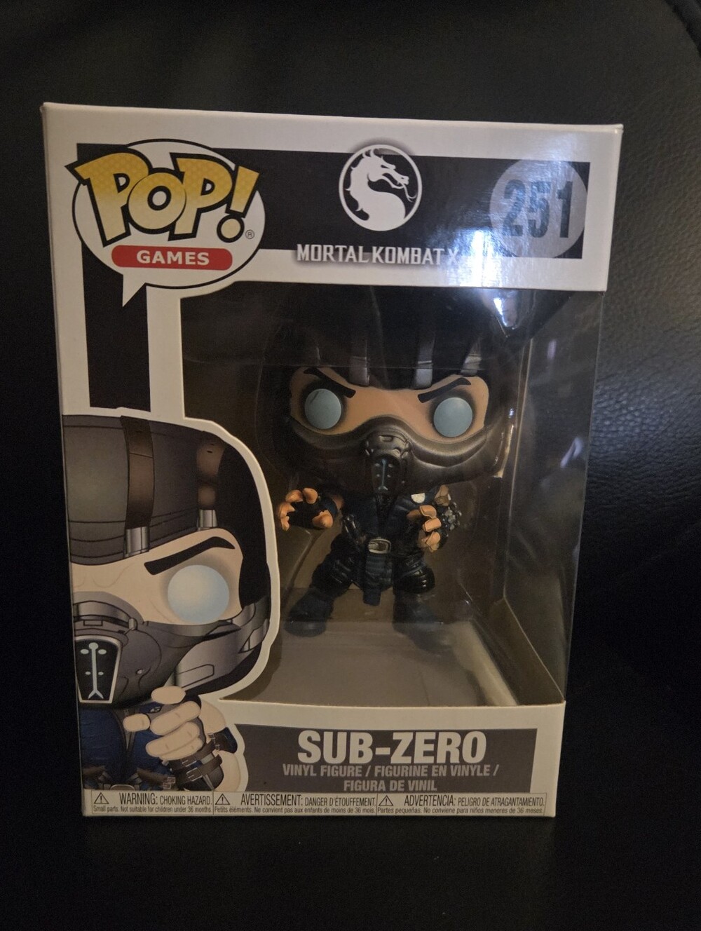 Funko Pop Games Mortal Kombat X Sub Zero Vinyl Figure